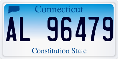 CT license plate AL96479