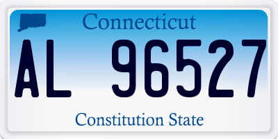 CT license plate AL96527