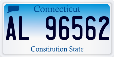 CT license plate AL96562