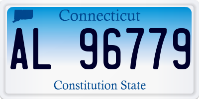 CT license plate AL96779