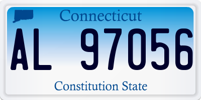 CT license plate AL97056