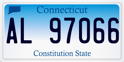 CT license plate AL97066