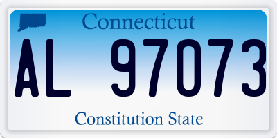 CT license plate AL97073