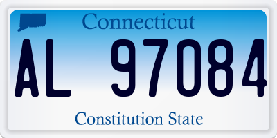 CT license plate AL97084