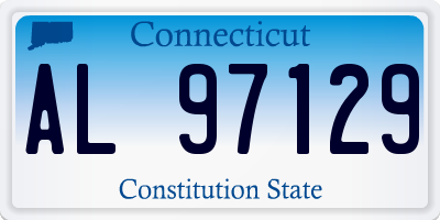 CT license plate AL97129