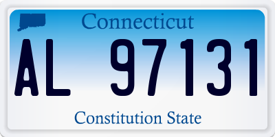 CT license plate AL97131