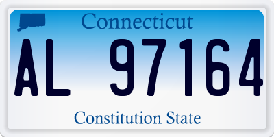 CT license plate AL97164
