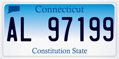 CT license plate AL97199