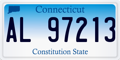 CT license plate AL97213
