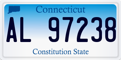CT license plate AL97238