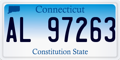 CT license plate AL97263