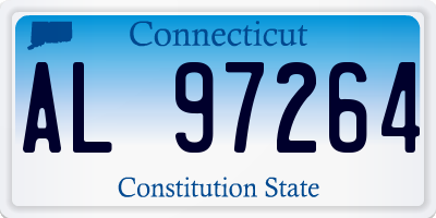 CT license plate AL97264