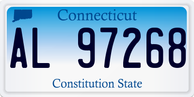 CT license plate AL97268