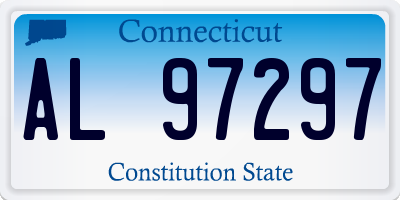 CT license plate AL97297