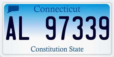 CT license plate AL97339