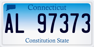 CT license plate AL97373
