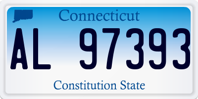 CT license plate AL97393