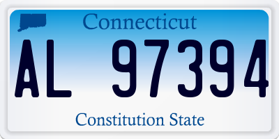 CT license plate AL97394