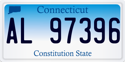 CT license plate AL97396