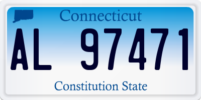 CT license plate AL97471