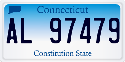 CT license plate AL97479