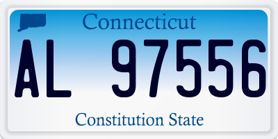 CT license plate AL97556