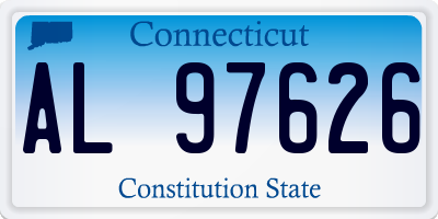 CT license plate AL97626
