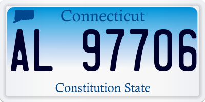 CT license plate AL97706