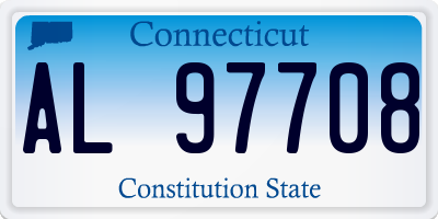 CT license plate AL97708