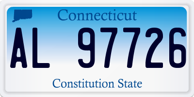 CT license plate AL97726