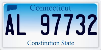 CT license plate AL97732