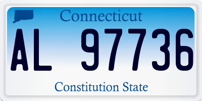 CT license plate AL97736