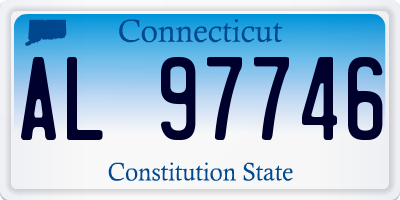 CT license plate AL97746