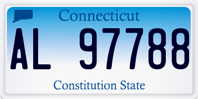 CT license plate AL97788