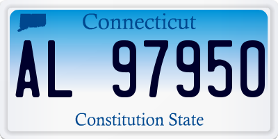 CT license plate AL97950