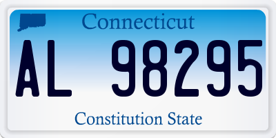 CT license plate AL98295