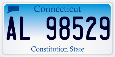 CT license plate AL98529