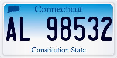 CT license plate AL98532