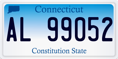 CT license plate AL99052
