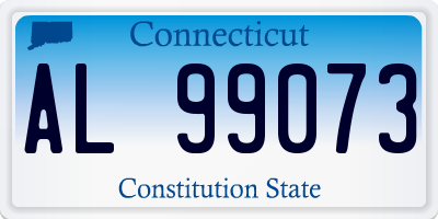 CT license plate AL99073