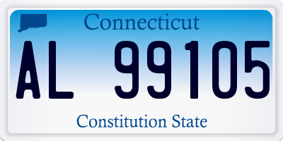 CT license plate AL99105