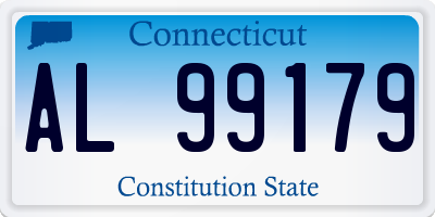 CT license plate AL99179