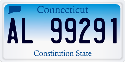 CT license plate AL99291