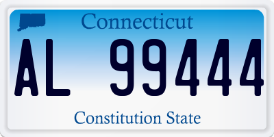 CT license plate AL99444