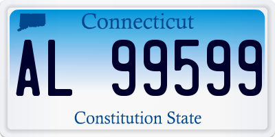 CT license plate AL99599