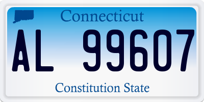 CT license plate AL99607