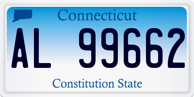 CT license plate AL99662