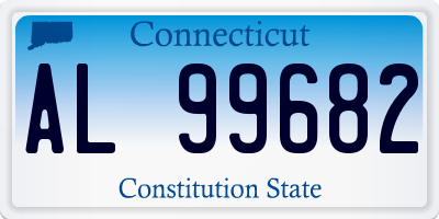 CT license plate AL99682