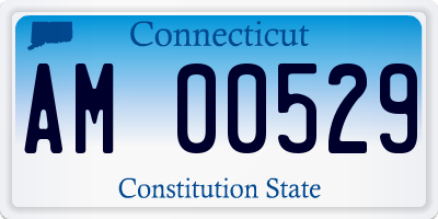 CT license plate AM00529