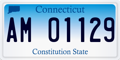 CT license plate AM01129